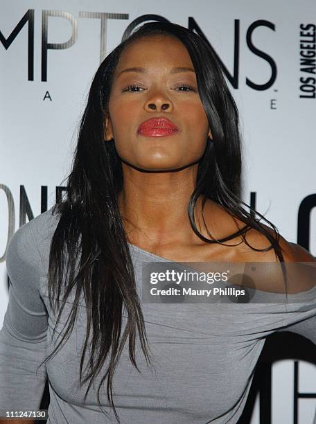 Golden Brooks during LA Confidential Emmy / Fall Fashion Cover Party at Shelter Supper Club in West Hollywood, California, United States.