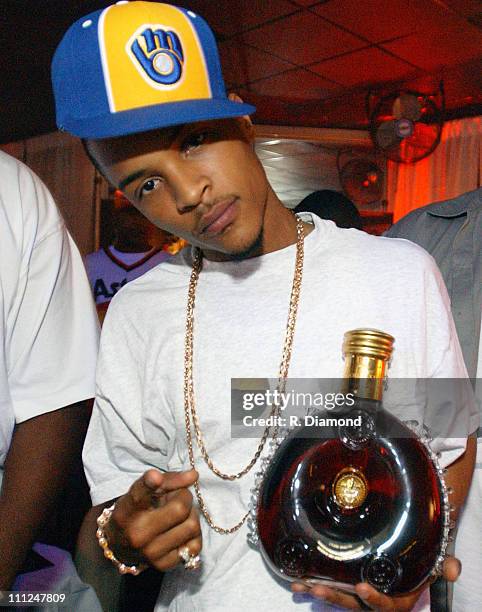 During Remy Martin Presents Atlantic Records Recording Artist, T.I.'s Birthday Party at Magic City in Atlanta, Georgia, United States.