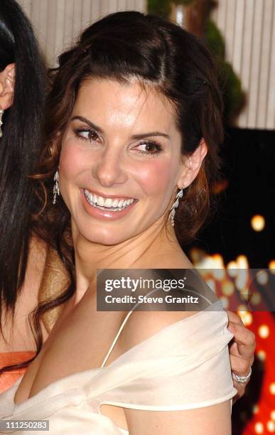 Sandra Bullock during 2005 Women In Film Crystal + Lucy Awards - Arrivals in Beverly Hills, California, United States.
