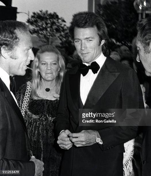 Clint Eastwood and his wife, Maggie, during the Motion Picture and Television Relief Fund 50th Anniversary at Dorothy Chandler Pavilion in Los...