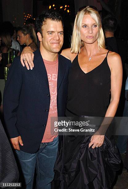 Kevin Weisman and Nicollette Sheridan during ABC 2005 Summer Press Tour All-Star Party - Inside Party at The Abby in West Hollywood, California,...