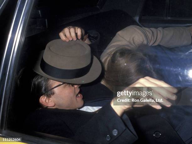 Fisher Stevens and Michelle Pfeiffer during Opening of "The Tenth Man" at Vivian Beaumont Theater in New York City, NY, United States.