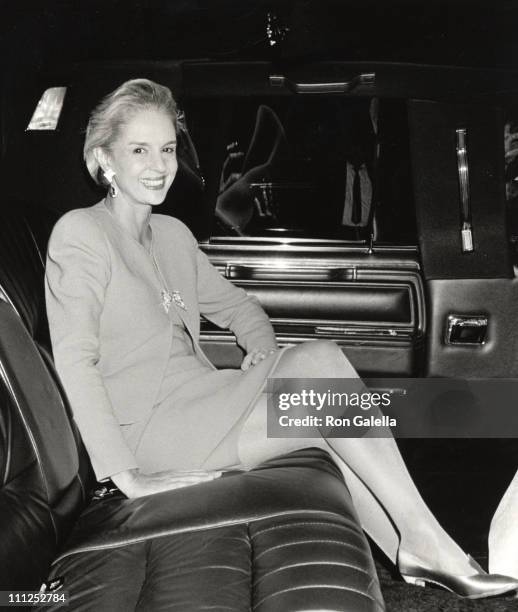 Carolina Herrera during Ana Luisa Herrera and Felipe Paroud Carpena Wedding at St. Vincent Ferrer Church in New York City, New York, United States.