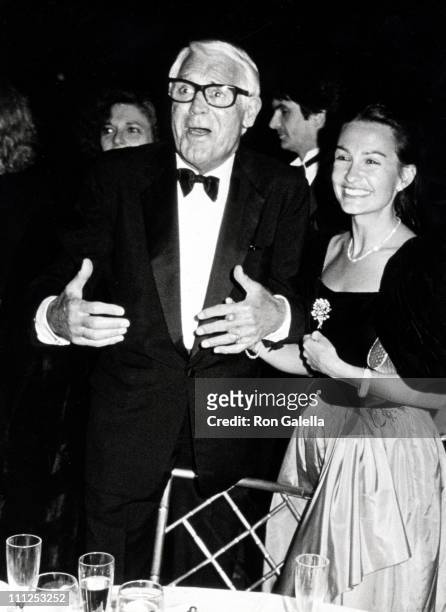 Cary Grant and Barbara Harris during American Ballet Theater Gala Fundraiser Event - March 4, 1985 at Beverly Wilshire Hotel in Beverly Hills,...