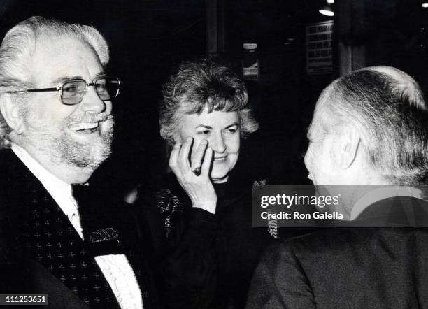 Foster Brooks, Bea Arthur and Norman Lear during 26th Annual Directors Guild of America Awards at Beverly Hilton Hotel in Beverly Hills, California,...