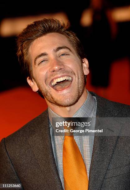 Jake Gyllenhaal during 2005 Venice Film Festival - "Brokeback Mountain" Premiere at Palazzo del Cinema in Venice Lido, Italy.