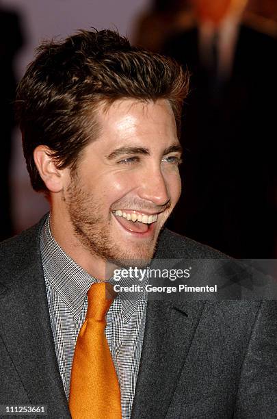 Jake Gyllenhaal during 2005 Venice Film Festival - "Brokeback Mountain" Premiere at Palazzo del Cinema in Venice Lido, Italy.