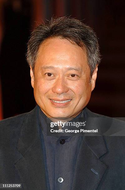 Ang Lee during 2005 Venice Film Festival - "Brokeback Mountain" Premiere at Palazzo del Cinema in Venice Lido, Italy.