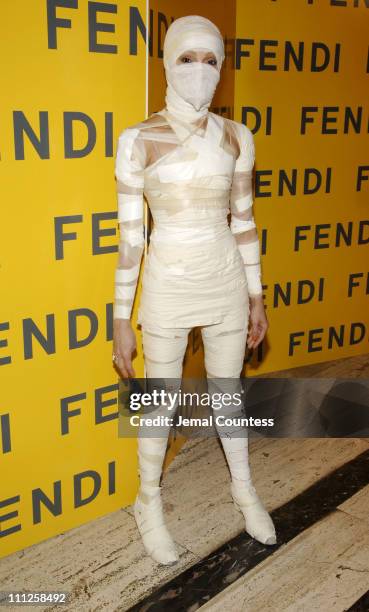 Cari Modine during Fendi Presents "The All Hollows Eve Party" at 25 Broadway in New York City, New York, United States.