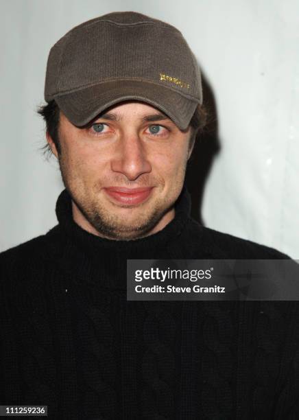Zach Braff during Harman/Kardon VIP Celebrity Party at The Rolling Stones Concert at Hollywood Bowl in Hollywood, California, United States.