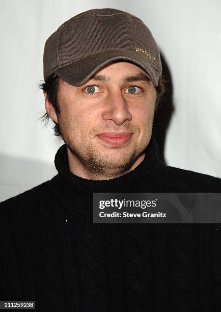 Zach Braff during Harman/Kardon VIP Celebrity Party at The Rolling Stones Concert at Hollywood Bowl in Hollywood, California, United States.