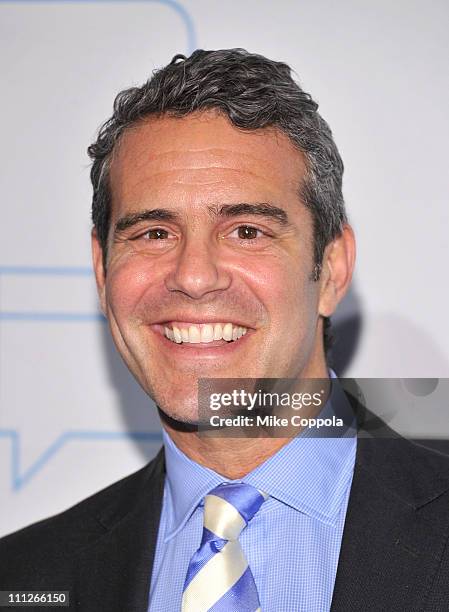 Television personality Andy Cohen attends the 2011 Bravo Upfront at 82 Mercer on March 30, 2011 in New York City.