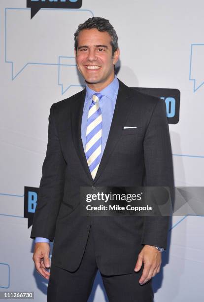 Television personality Andy Cohen attends the 2011 Bravo Upfront at 82 Mercer on March 30, 2011 in New York City.