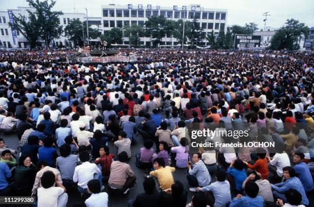 The massacre in Kwangju, in which lots of people, most of them young students, were killed and many more injured, tortured, imprisoned by the South...