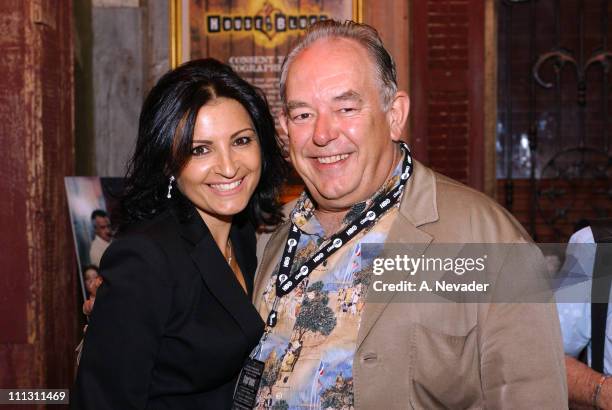 Kathrine Narducci and Robin Leach during HBO Las Vegas Fourth Season Premiere Party for "The Sopranos" at House of Blues, Mandalay Bay Hotel and...