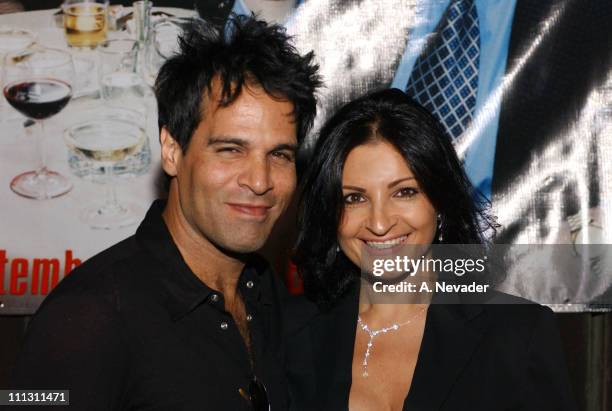 Joe Maruzzo and Kathrine Narducci during HBO Las Vegas Fourth Season Premiere Party for "The Sopranos" at House of Blues, Mandalay Bay Hotel and...