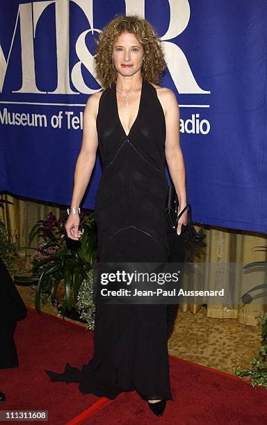Nancy Travis during The Museum of Television & Radio's Annual Los Angeles Gala at Regent Beverly Wilshire Hotel in Beverly Hills, California, United...