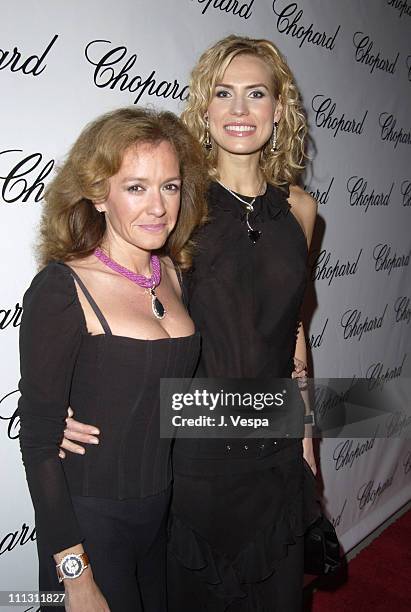 Caroline Gruosi-Scheufele and Anna Malova during Chopard Grand Opening In Beverly Hills at 328 N. Rodeo Drive at Chopard Beverly Hills in Beverly...
