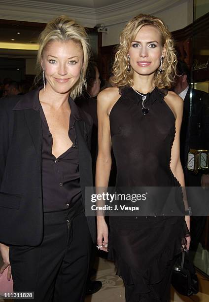 Tamara Beckwith and Anna Malova during Chopard Grand Opening In Beverly Hills at 328 N. Rodeo Drive at Chopard Beverly Hills in Beverly Hills,...