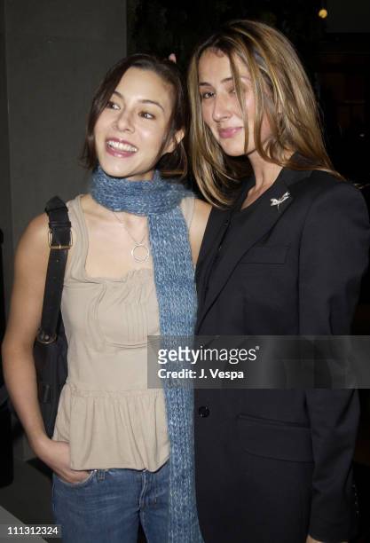 China Chow and Anna Getty during Van Cleef & Arpels Party at Van Cleef & Arpels Rodeo Store in Beverly Hills, California, United States.