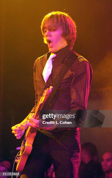 Pelle Almqvist of The Hives during 2nd Annual Shortlist Music Awards Concert at Henry Fonda Theatre in Los Angeles, California, United States.