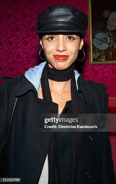 Drena De Niro during Party for Kenny Scharf's New Cartoon "The Groovenians" at Lucky Cheng's Restaurant in New York City, New York, United States.