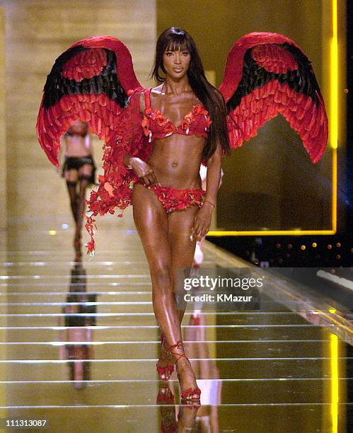 Naomi Campbell during 8th Annual Victoria's Secret Fashion Show - Runway at The New York State Armory in New York City, New York, United States.