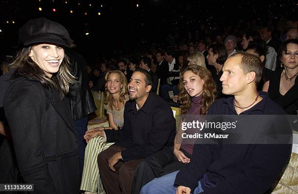 Gina Gershon, Manon von Gerkan, David Blaine, Josie Maran and Woody Harrelson