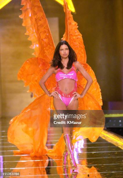 Adriana Lima during 8th Annual Victoria's Secret Fashion Show - Runway at The New York State Armory in New York City, New York, United States.