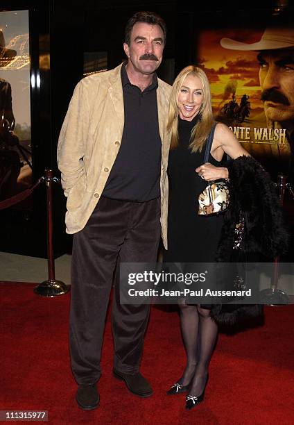 Actor/executive producer Tom Selleck and wife Jillie Mack