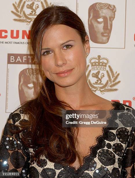 Rhona Mitra during The 2006 BAFTA/LA Cunard Britannia Awards - Arrivals at Hyatt Regency Century Plaza Hotel in Los Angeles, California, United...