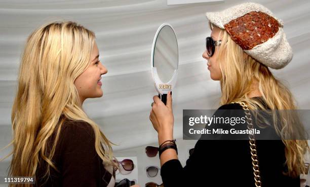 Alyson Michalka in Marc by Marc Jacobs 005/s and Amanda Michalka in Marc Jacobs 104/s