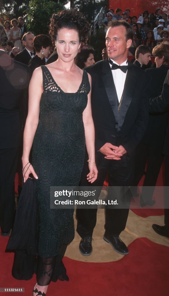 Andie MacDowell and husband Paul Qualley during The 69th Annual ...