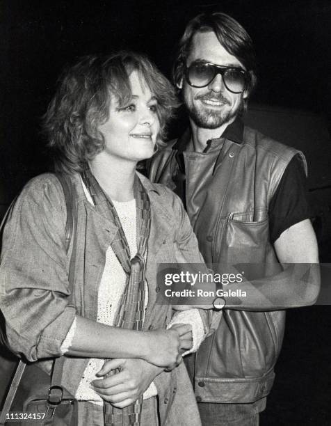 Sinead Cusack and Jeremy Irons during Party Honoring Whoopi Goldberg's Debut on Broadway at Private Eyes in New York City, New York, United States.