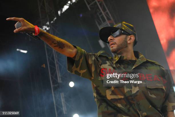 Swizz Beatz during HOT 97 Summer Jam 2007 at Giants Stadium in Rutherford, New Jersey, United States.