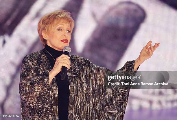 Nicole Croisille during FRANCE2 Television Show "Tenue de Soiree" Live from Cannes at Palm Beach in Cannes, France.