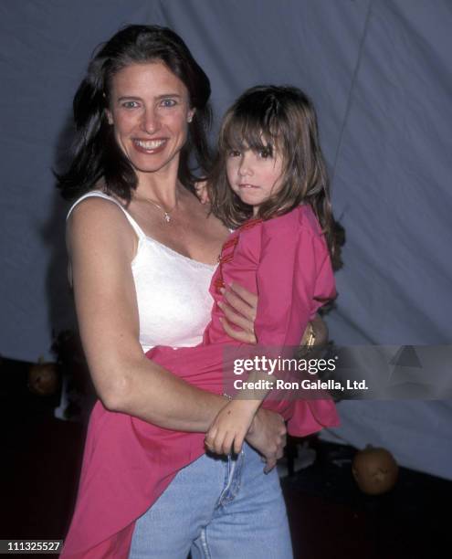 Mimi Rogers and Lucy Rogers-Ciaffa during 6th Annual Dream Halloween Benefit at Barker Hangar in Santa Monica, California, United States.
