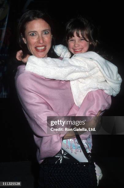 Mimi Rogers and Lucy Rogers-Ciaffa during Opening Night of "The Radio City Christmas Show" at Universal Ampitheater in Universal City, California,...