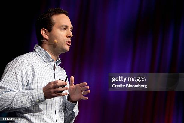 Spencer Rascoff, cheif executive officer of Zillow Inc., speaks during the Web 2.0 Expo in San Francisco, California, U.S., on Thursday, March 31,...