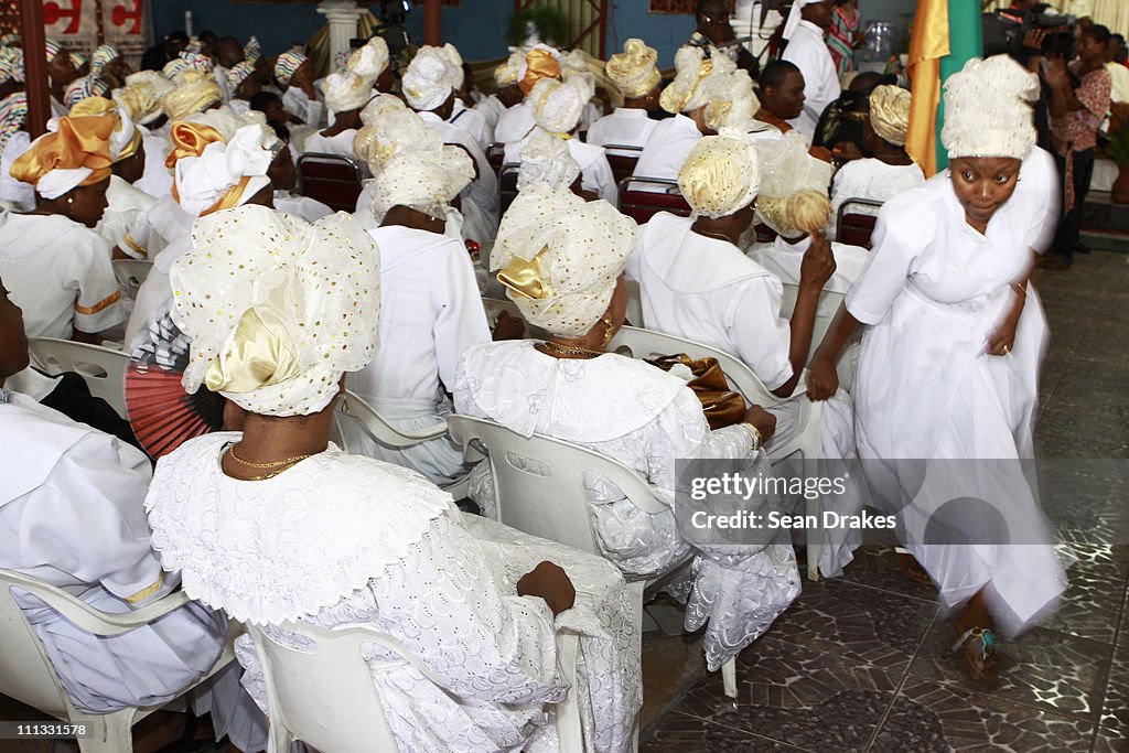 Shouter Baptist Worksheet.pdf Worshippers attend the celebrations of Spiritual Shouter Baptist ...