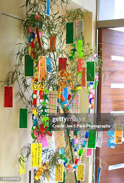 tanabata - festival tanabata imagens e fotografias de stock