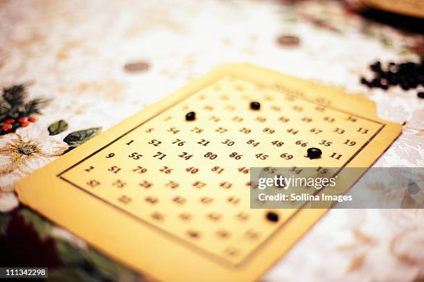 mexican lotteria board game - lotteria stock pictures, royalty-free photos & images