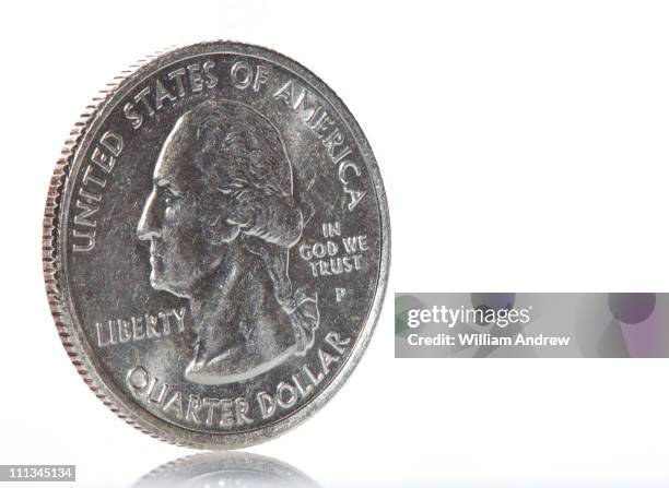 american quarter - pièce de vingt cinq cents photos et images de collection