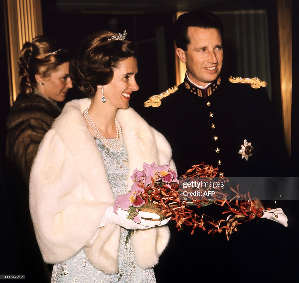 Queen Fabiola of Belgium and Belgian Kin