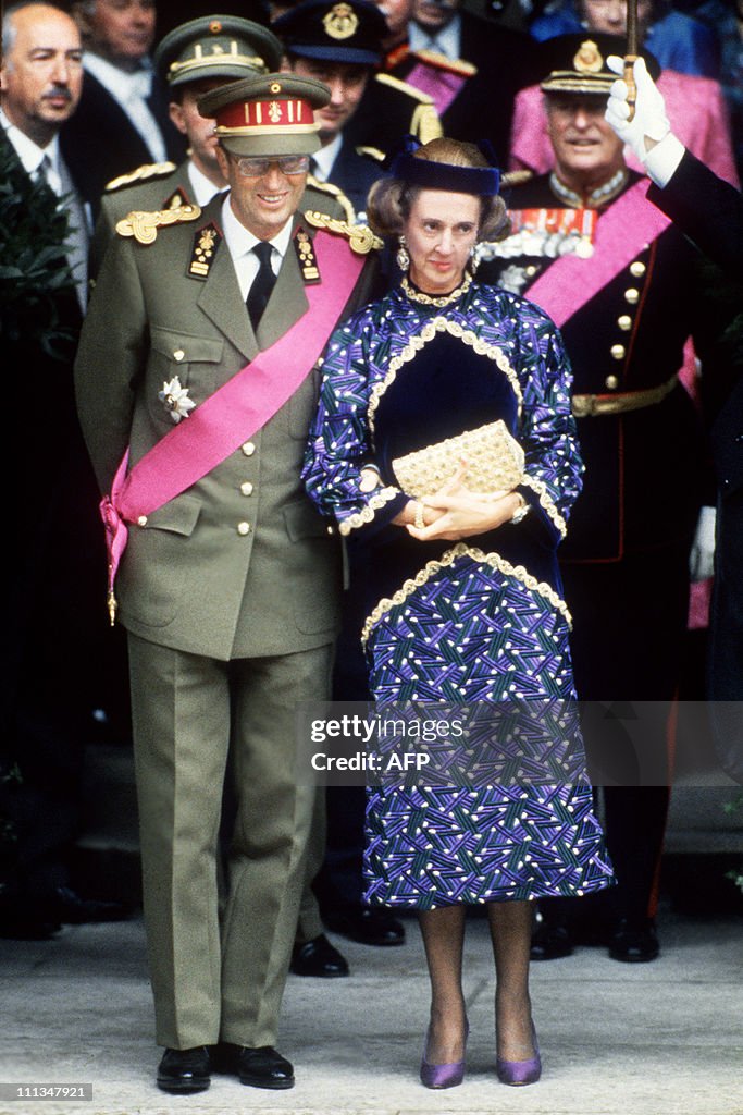 Queen Fabiola of Belgium and Belgian Kin