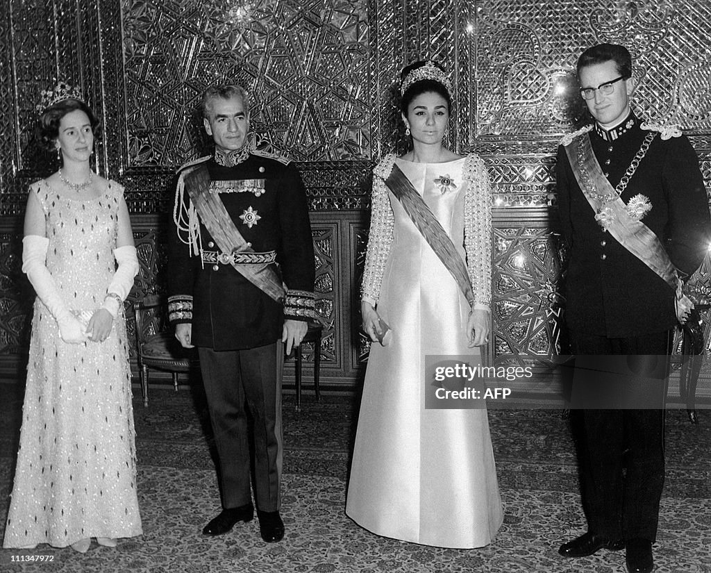 Queen Fabiola of Belgium, Mohammad Reza