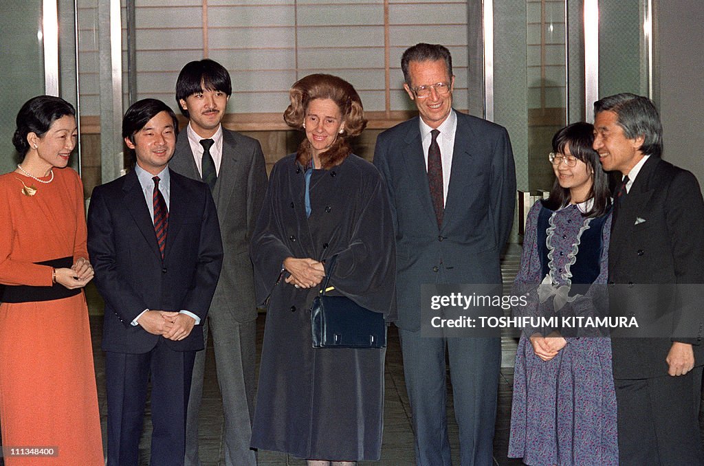 (From L to R): Crown Princess Michiko, P