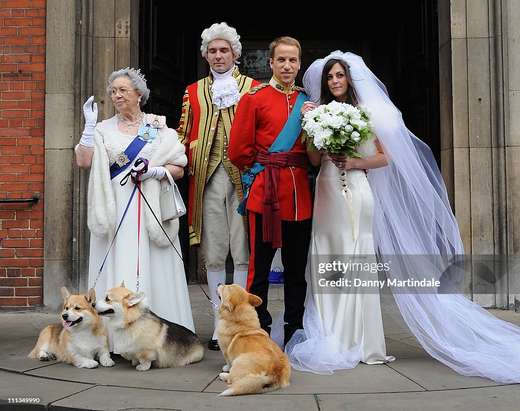 Alison Jackson's New Book 'Kate And Wills Up The Aisle' Promoted By Royal Look-Alikes