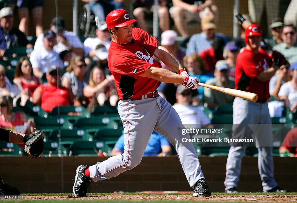 Scott Rolen of the Cincinnati Reds against the Colorodo Rockies... News ...