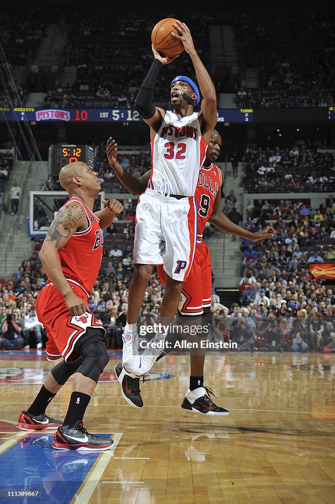 Chicago Bulls v Detroit Pistons